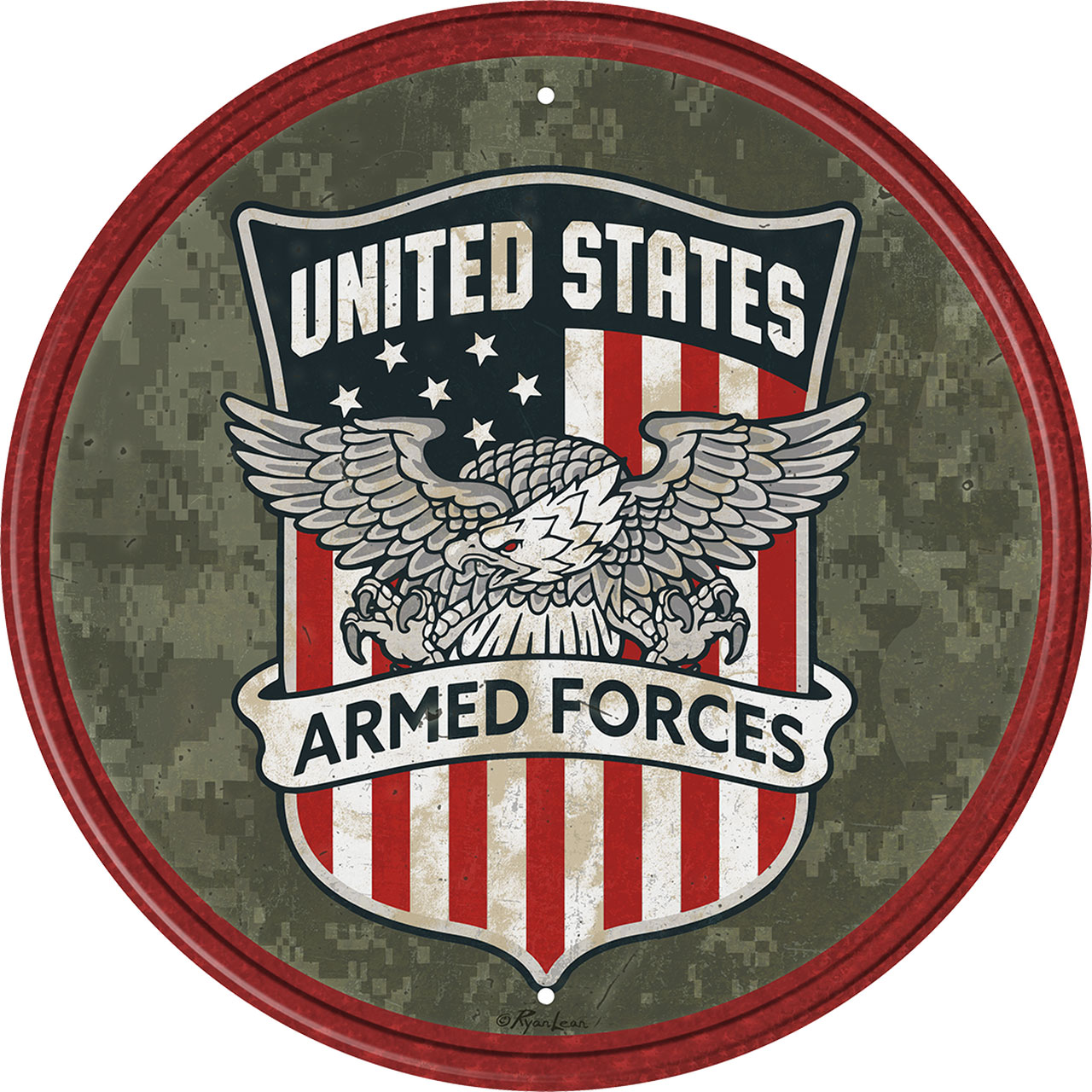 ߥ˥  Armed Forces Round DE-MS2626ߥ˥  Armed Forces Round DE-MS2626