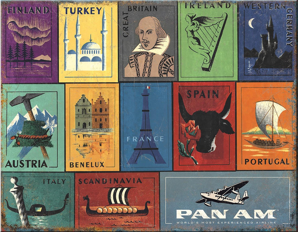 ƥ  Pan Am Euro Stamps DE-MS2693ƥ  Pan Am Euro Stamps DE-MS2693