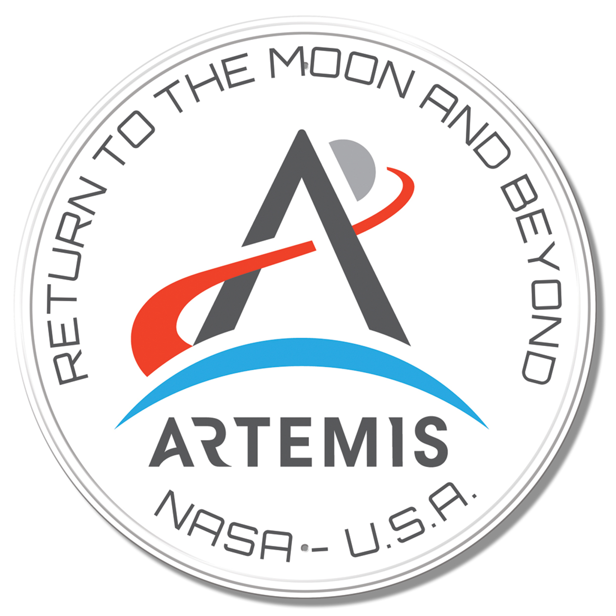 ߥ˥  Round - NASA Artemis DE-MS2704ߥ˥  Round - NASA Artemis DE-MS2704
