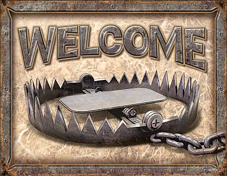 ƥ  Welcome Bear Trap DE-MS2233