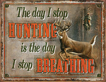 ƥ  STOP HUNTING-STOP BREATHING DE-MS2083