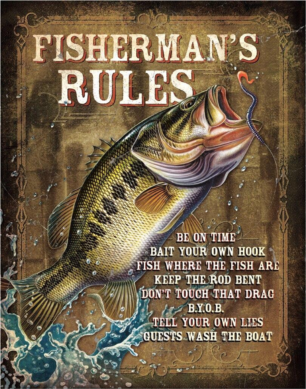 ƥ  JQ-FISHERMAN'S RULES DE-MS1870ƥ  JQ-FISHERMAN'S RULES DE-MS1870