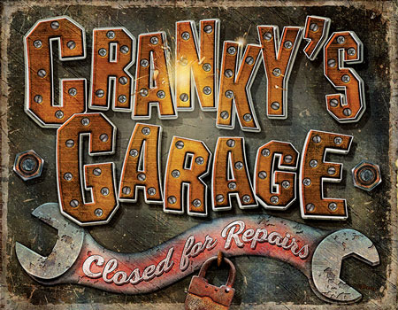 ƥ  Cranky's Garage DE-MS2379ƥ  Cranky's Garage DE-MS2379