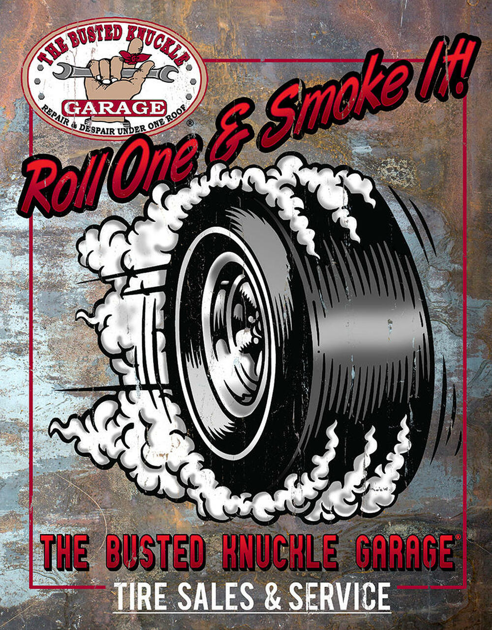 ティン サイン BK - Tire DE-MS2557ティン サイン BK - Tire DE-MS2557
