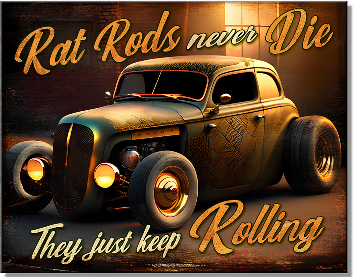 ƥ  Rat Rods Never Die DE-MS2792