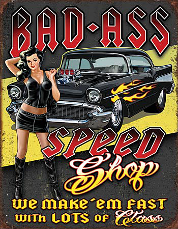 ƥ  Bad Ass Speed Shop DE-MS2277ƥ  Bad Ass Speed Shop DE-MS2277