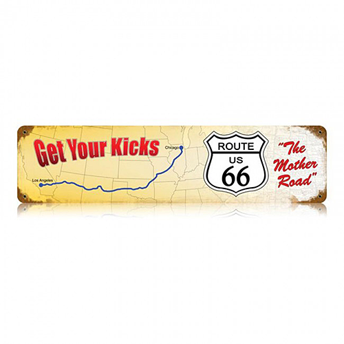 ƥ  Route 66 Get Your Kicks 66-PT-V-292ƥ  Route 66 Get Your Kicks 66-PT-V-292