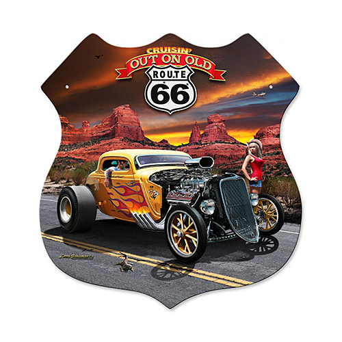 ƥ  OUT ON ROUTE 66 66-PT-LG-709ƥ  OUT ON ROUTE 66 66-PT-LG-709