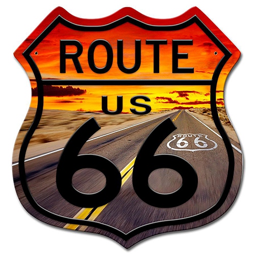 ƥ  Route US 66 Sunset 66-PT-RD-032ƥ  Route US 66 Sunset 66-PT-RD-032