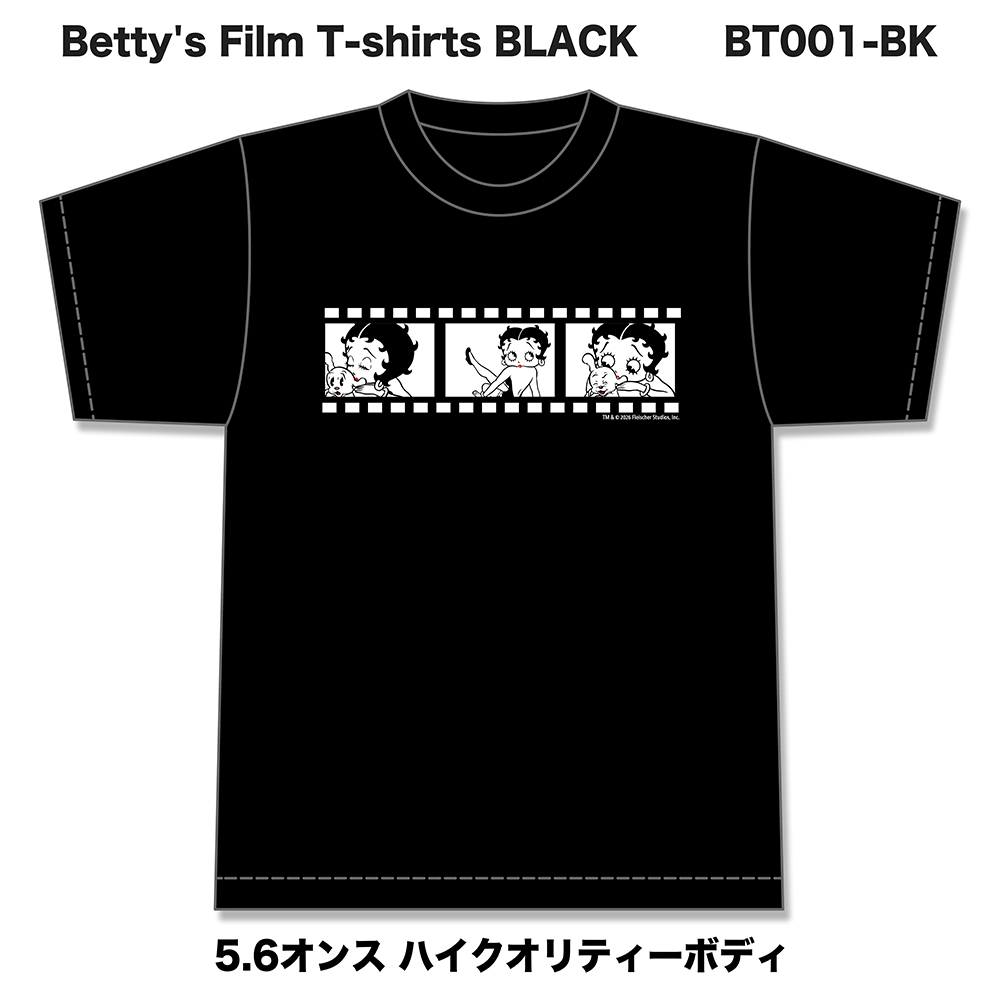 Betty Boop T����� Betty's Film �֥�å� 3RD-BT001-BKBetty Boop T����� Betty's Film �֥�å� 3RD-BT001-BK