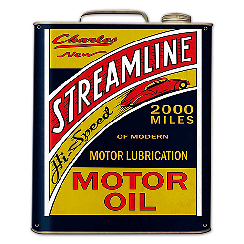 ƥ  Streamline Motor Oil Can PT-PSB-205ƥ  Streamline Motor Oil Can PT-PSB-205