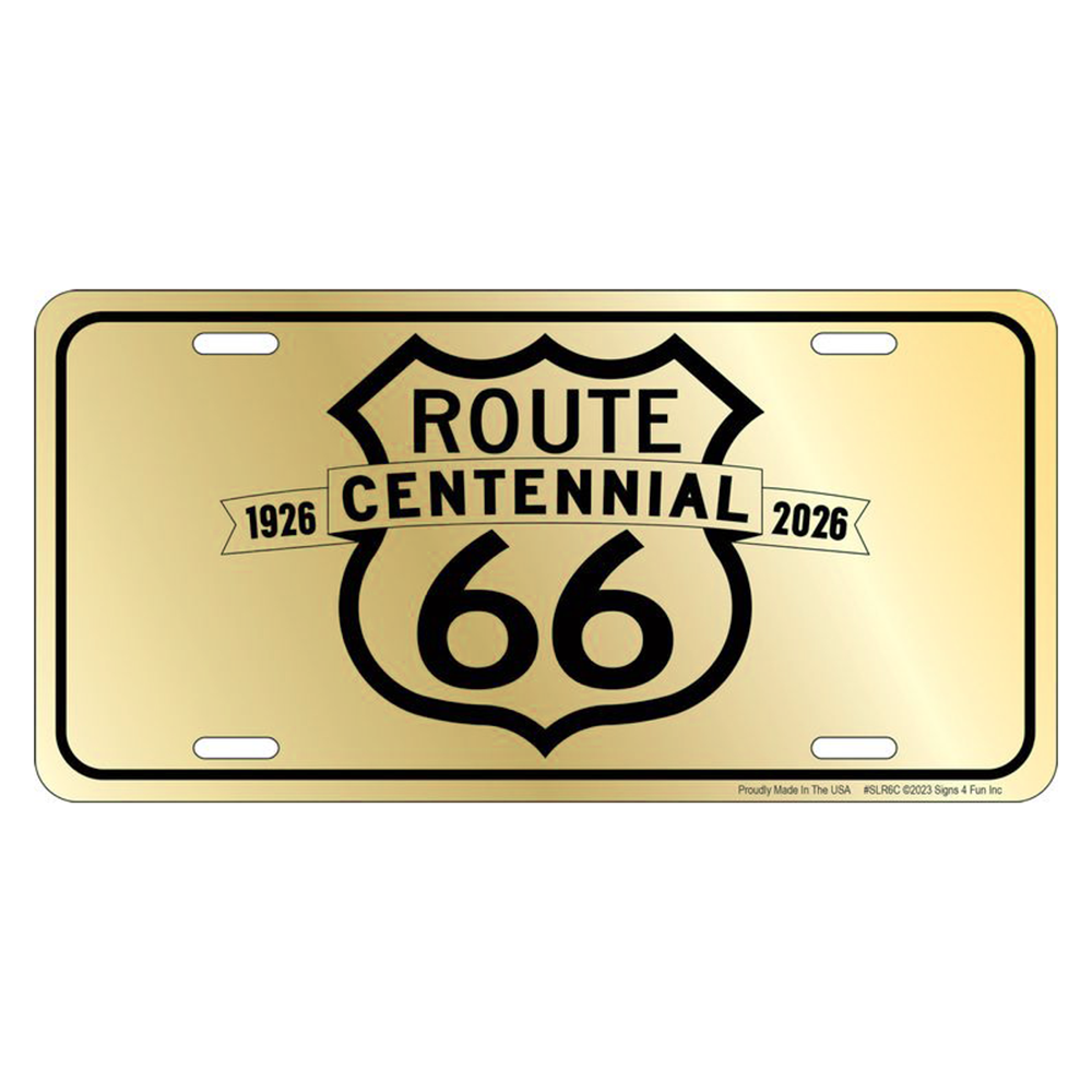 ����ߥ˥��� ������ RT 66 LICENSE PLATE 66-GL-SLR6CG