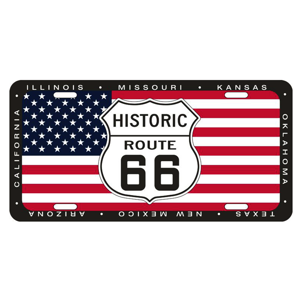 ����ߥ˥��� ������ RT 66 LICENSE PLATE 66-GL-SLR6HF