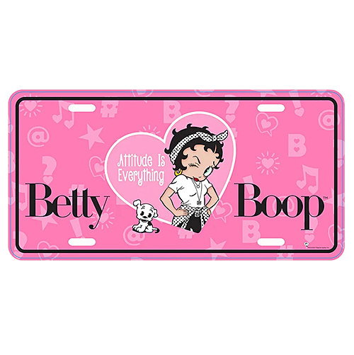 Betty Boop ߥ˥  LICENSE PLATE Attitude BB-MSP-LP-BB6257Betty Boop ߥ˥  LICENSE PLATE Attitude BB-MSP-LP-BB6257