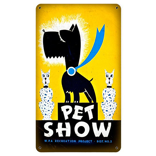 ƥ  ATA-198 Pet Show Signƥ  ATA-198 Pet Show Sign