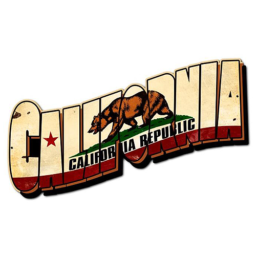 ƥ  California Bear Flag PT-PS-201ƥ  California Bear Flag PT-PS-201