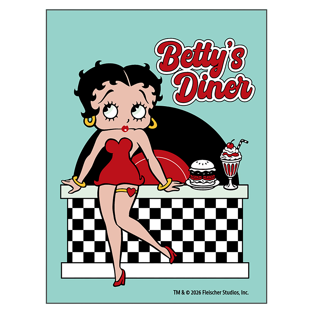 Betty Boop ���ƥå��� Betty's Diner BB-ST002A