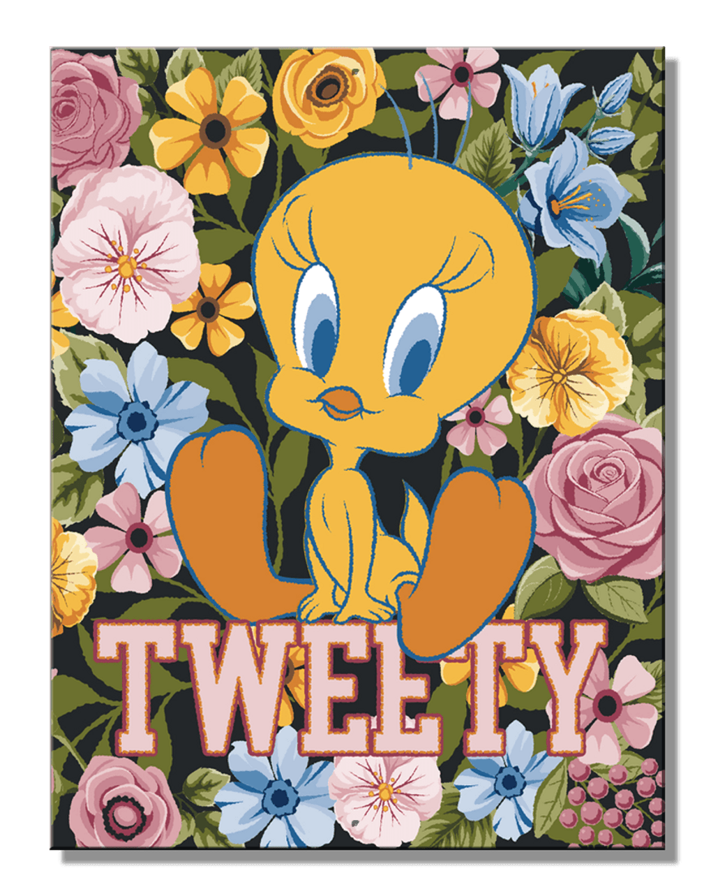 ƥ  Looney Tunes Tweety Floral DE-MS7251ƥ  Looney Tunes Tweety Floral DE-MS7251