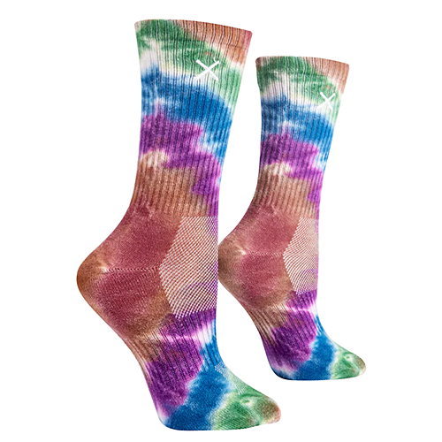 ODD SOXʥå åMEN'S TIE DYE HIPPY OS-SOC-M-30822-TDCMODD SOXʥå åMEN'S TIE DYE HIPPY OS-SOC-M-30822-TDCM