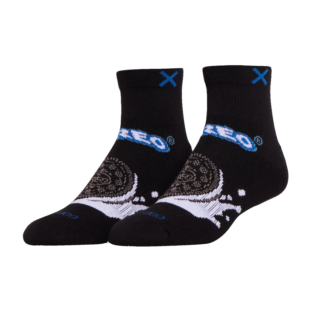 ODD SOX�ʥ��å� ���å�����LARGE FEET BASIX QUARTER OREO BLACK OS-SOC-M-42209BSXOL
