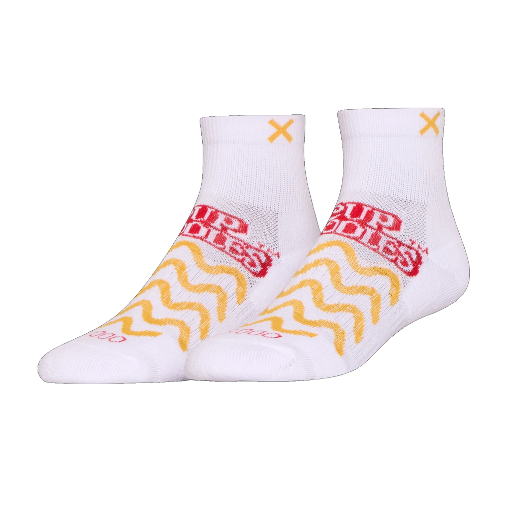 ODD SOX�ʥ��å� ���å�����MEDIUM FEET BASIX QUARTER CUP NOODLES OS-SOC-WM-42262BSXOM