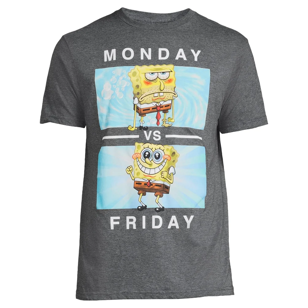 T����� SpongeBob SquarePants Monday vs Friday REX-TS-016 ���졼