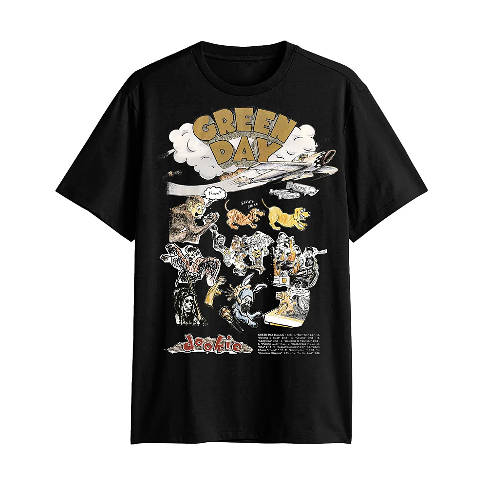 T Green Day Dookie Album Graphic REX-TS-DWL7-C51 ֥å