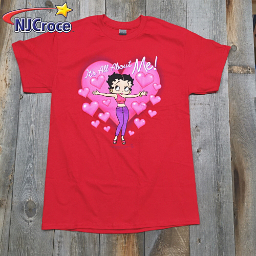 Betty Boop T It's All Abouto Me BB-NJ-TS-66106-RD åBetty Boop T It's All Abouto Me BB-NJ-TS-66106-RD å