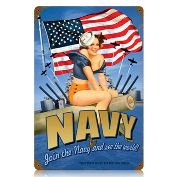 ƥ  Navy Pin Up PT-V-523ƥ  Navy Pin Up PT-V-523