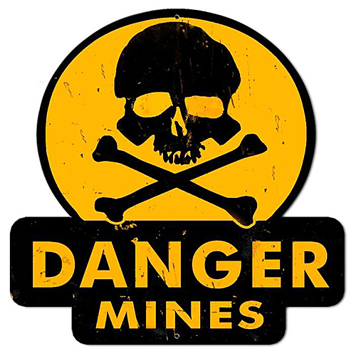 ƥ  Danger Mines PT-PS-216ƥ  Danger Mines PT-PS-216
