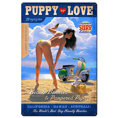 ƥ  Greg Hildebrandt Puppy Love PT-HB-275ƥ  Greg Hildebrandt Puppy Love PT-HB-275