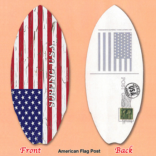 ミニ・サーフボード American Flag CYA-MSB-082