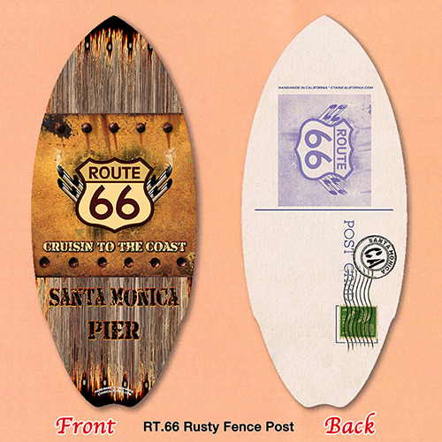 ミニ・サーフボード RT 66 Rusty Fence 66-CYA-MSB-227