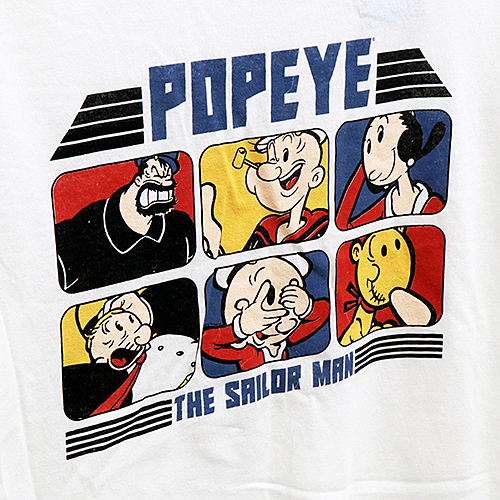 Tシャツ POPEYE OPL-TS-POP-001 ホワイト