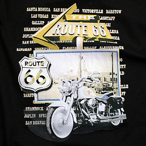 T GOLD MOTORCYCLE 66-CU-RT6604-BK ֥å