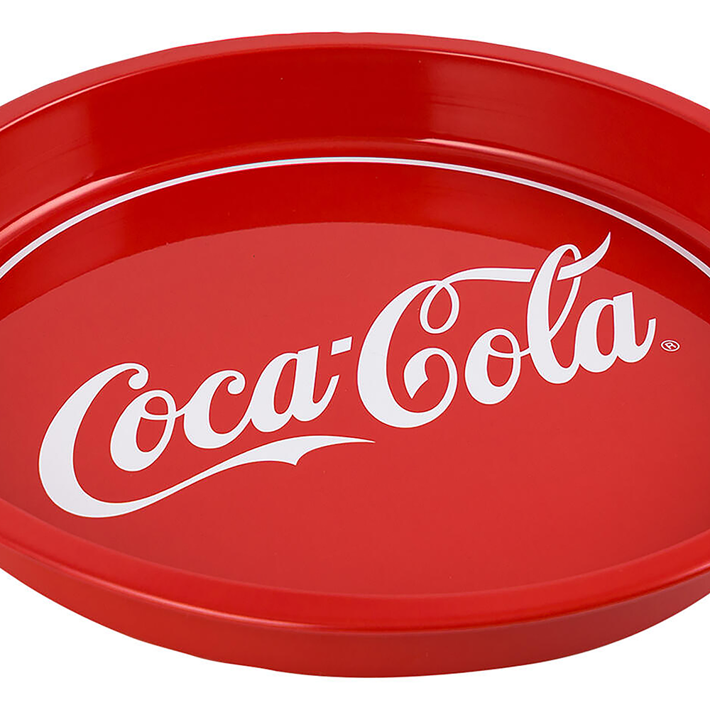 COKE �ƥ��� �ȥ쥤 Coca-Cola Round CC-FS-TRY-87336