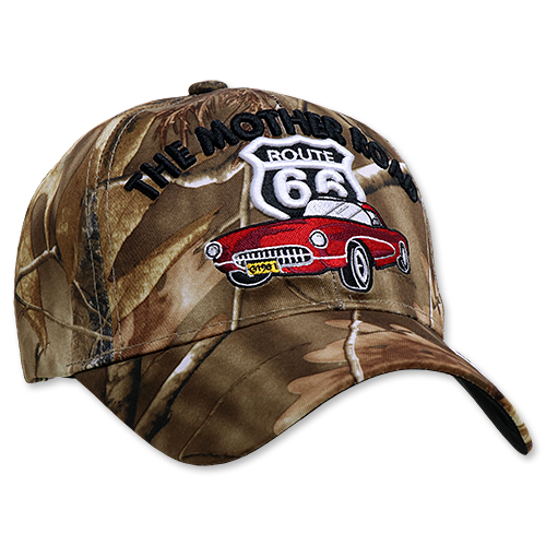RT 66 å THE MOTHER ROAD CLASSIC CAR 66-AC-CP-025CAMO 