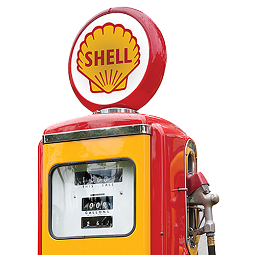 å ܥ ᥿  SHELL GAS PUMP AM-DES-48003