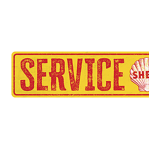 ܥ ᥿ ȥ꡼  SHELL SERVICE STATION AM-ESS-48010