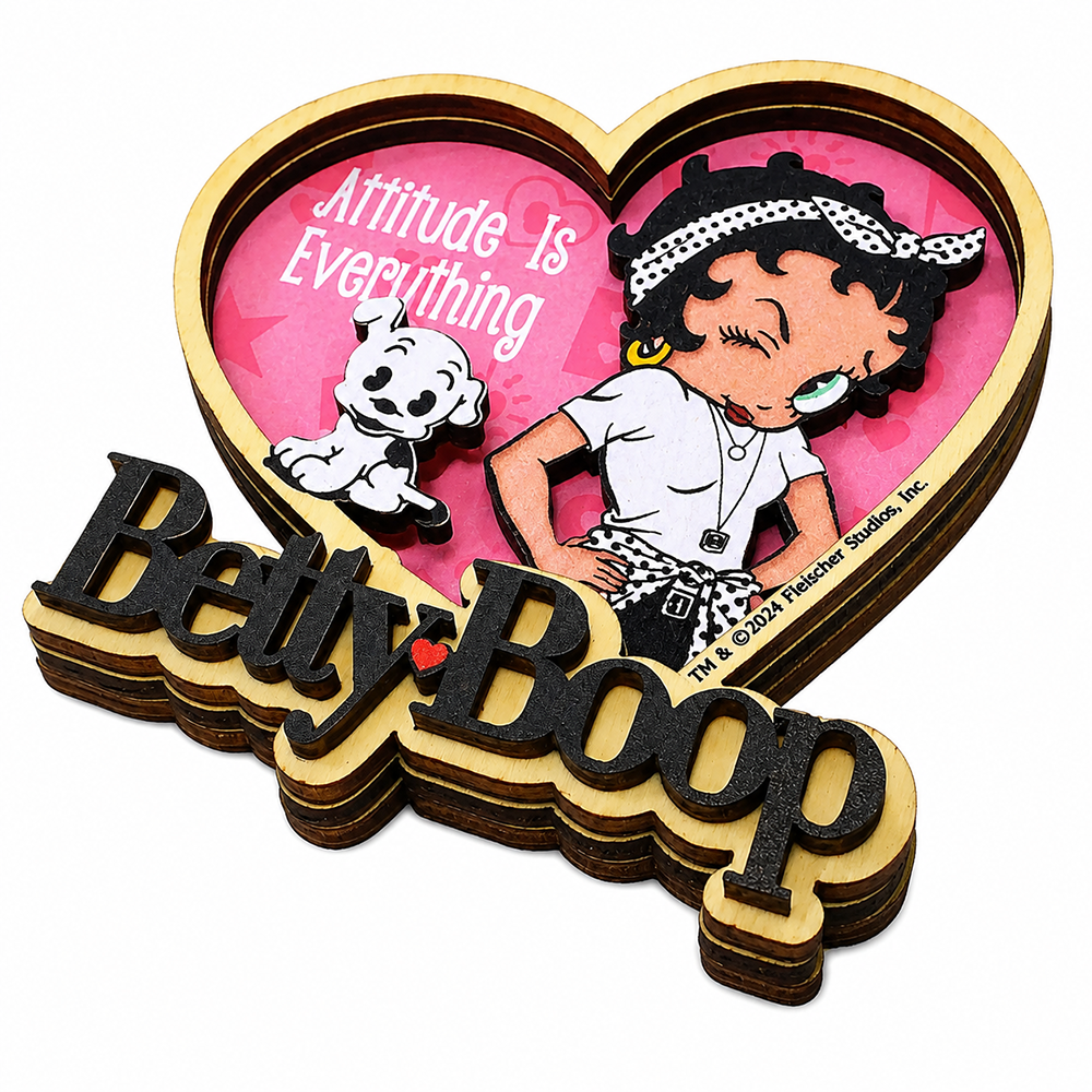 Betty Boop �ޥ��ͥå� Attitude Layered BB-MSP-MN-BB7136
