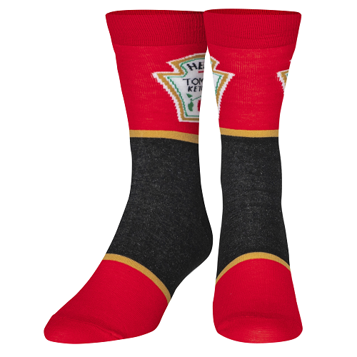 ���쥤���� ���å�����CRAZY SOCKS�˥�� ���롼 ���å��� HEINZ KETCHUP OS-CSO-M-31303MNCF