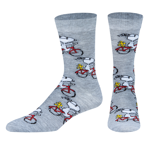 ���쥤���� ���å�����CRAZY SOCKS�˥�� ���롼 ���å��� SNOOPY & WOODSTOCK OS-CSO-M-35378MNCF