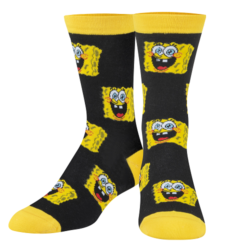 ���쥤���� ���å�����CRAZY SOCKS�˥������ ���롼 ���å��� SPONGEBOB HEADS OS-CSO-WM-12688WNCF