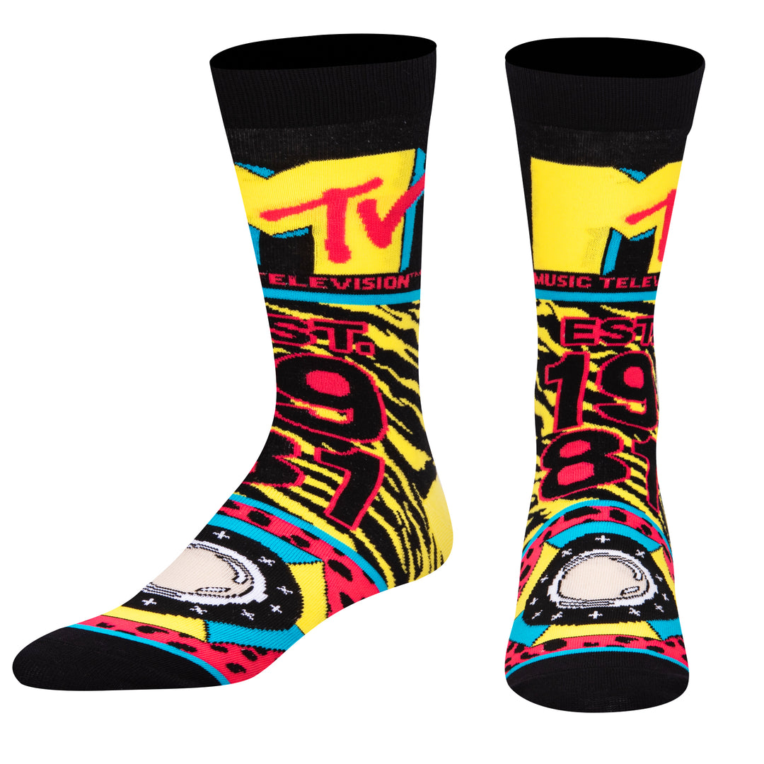 ODD SOX（オッド ソックス）LARGE FEET MTV MASH UP OS-SOC-M-36024MONCD