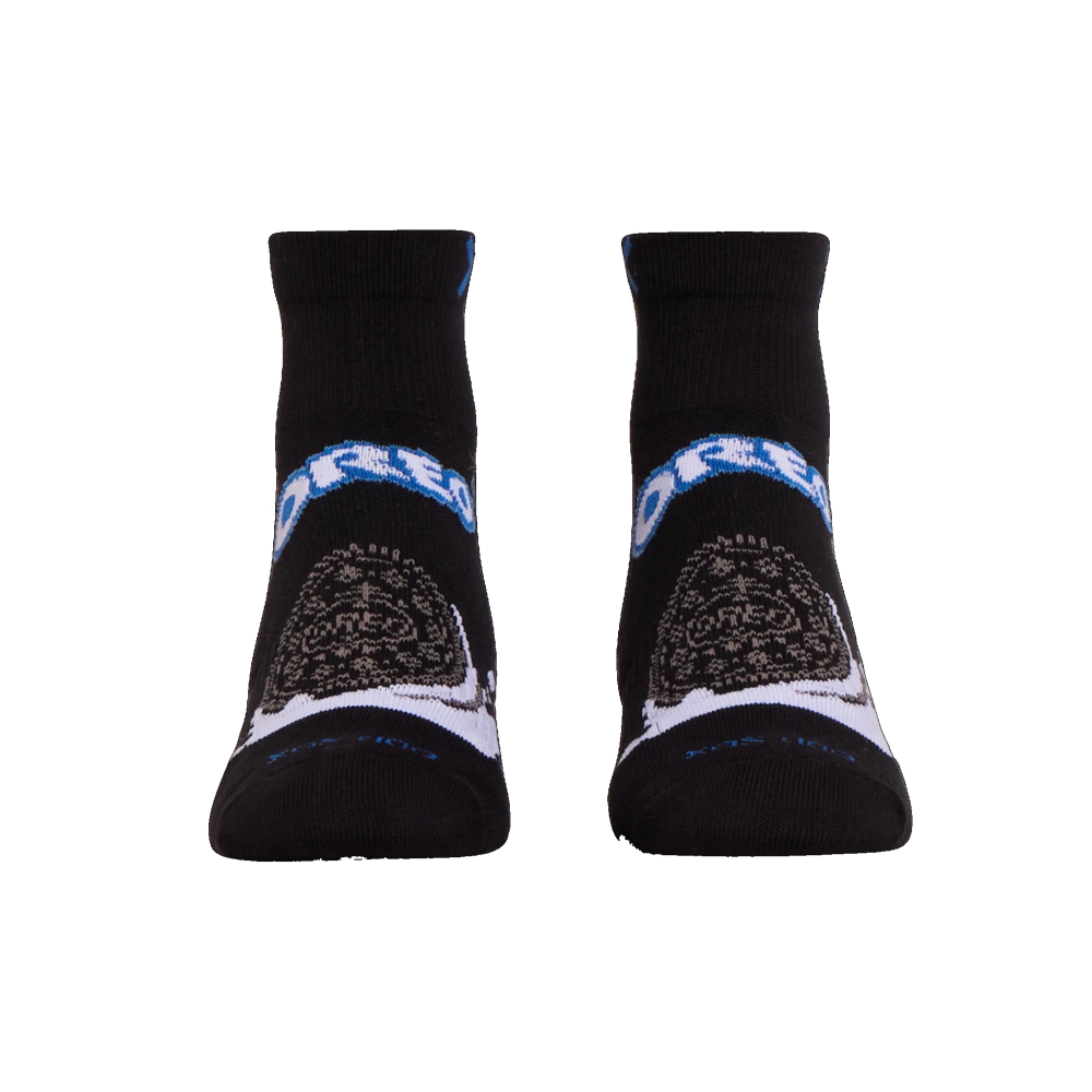 ODD SOX�ʥ��å� ���å�����LARGE FEET BASIX QUARTER OREO BLACK OS-SOC-M-42209BSXOL