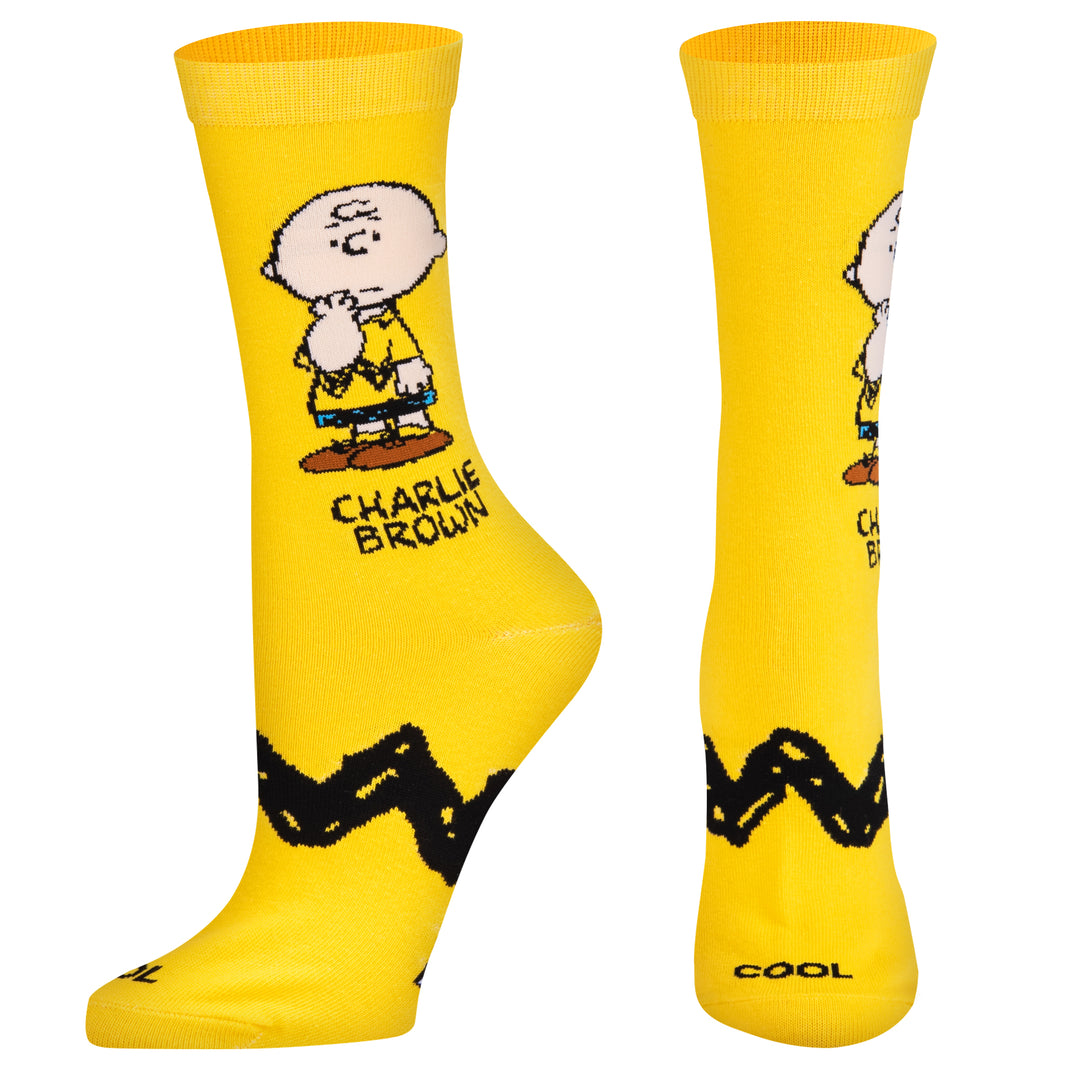 ODD SOX（オッド ソックス）MEDIUM FEET CHARLIE BROWN OS-SOC-WM-36037WCNCF