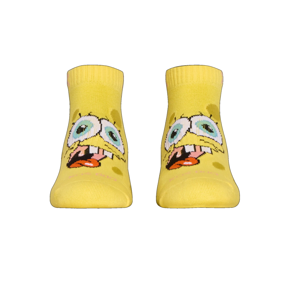 ODD SOX�ʥ��å� ���å�����MEDIUM FEET BASIX ANKLE SPONGEBOB OS-SOC-WM-42245BSXAM