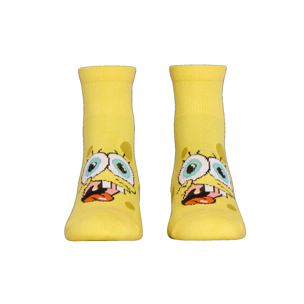 ODD SOX�ʥ��å� ���å�����MEDIUM FEET BASIX QUARTER SPONGEBOB OS-SOC-WM-42263BSXOM