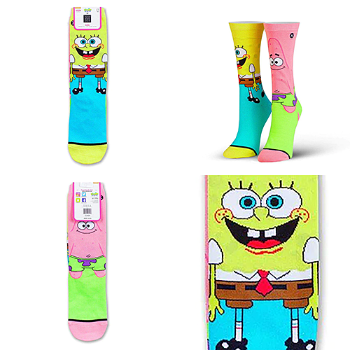 ODD SOXʥå åWOMEN'S SPONGEBOB & PATRICK OS-SOC-WM-OSWSBOBP