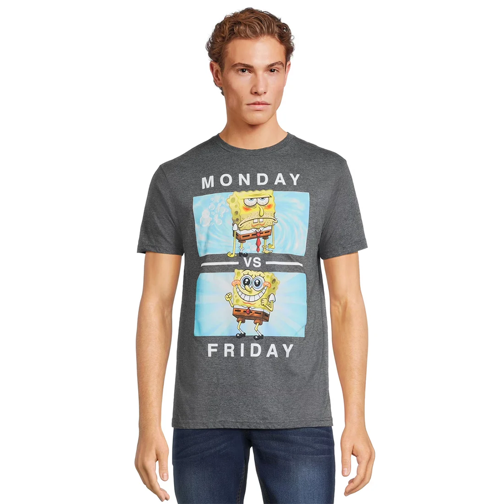 T����� SpongeBob SquarePants Monday vs Friday REX-TS-016 ���졼